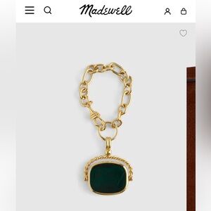 Madewell spinner bag charm